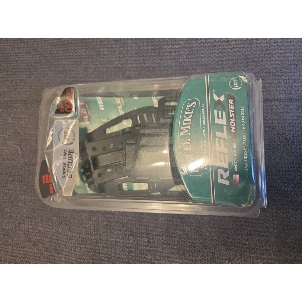 Uncle Mikes Reflex Holster Size 09 S&W M&P SD9 SD40 Black Right Hand New 74091